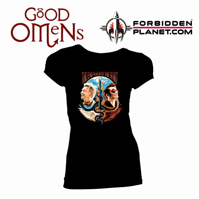 Good Omens: Women's Fit T-Shirt: The End Was Just The Start
