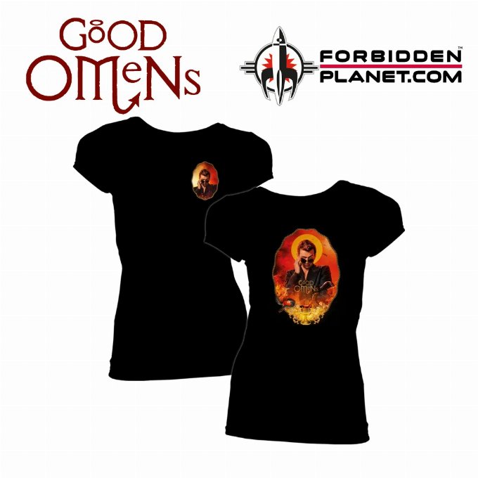 Good Omens: Women's Fit T-Shirt: Crowley Icon