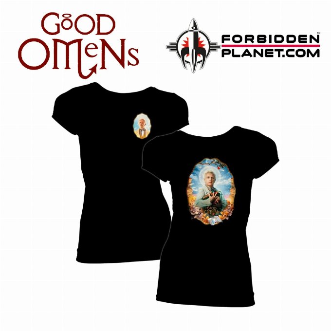 Good Omens: Women's Fit T-Shirt: Aziraphale Icon