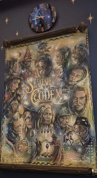 Amazing poster for Shakespeare Codex