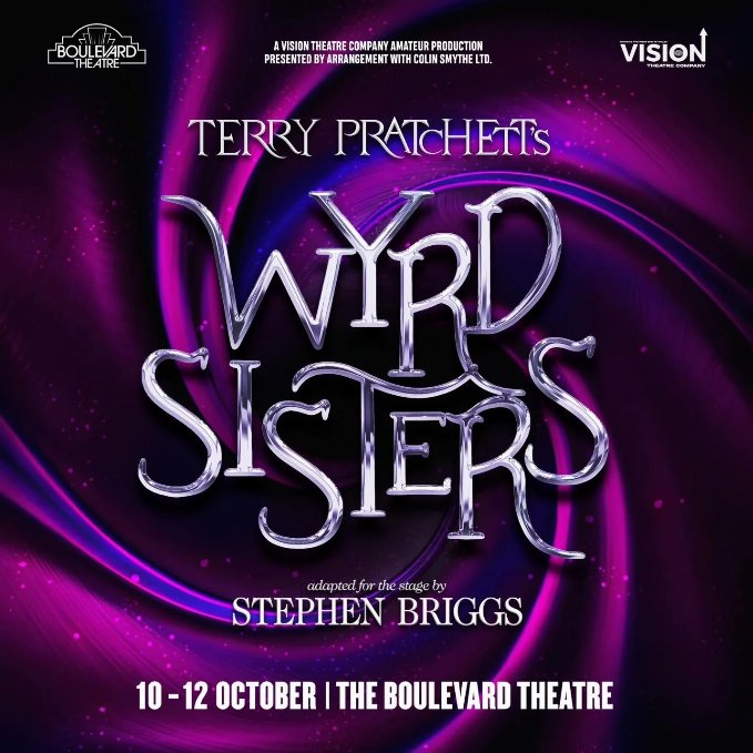 Vision Arts Poster for Wyrd Sisters