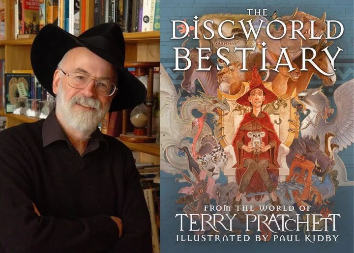 Poster for Rob Wilkins The Discworld Bestiary at Stratford upon-Avon Literary Festival