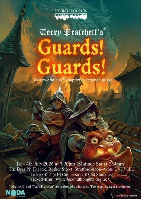 Poster for Guards! Guards!  by Second Thoughts