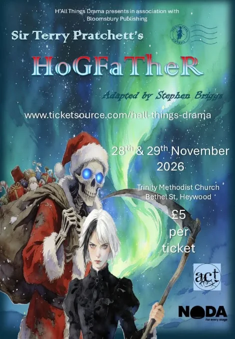 Poster for Hogfather performed by H'All Things Drama