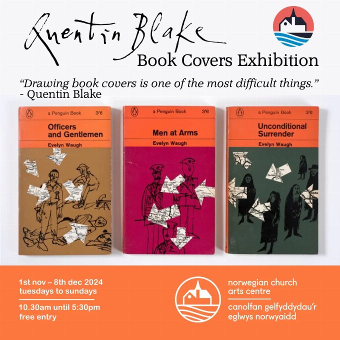 Quentin Blake Book Covers Exhibition