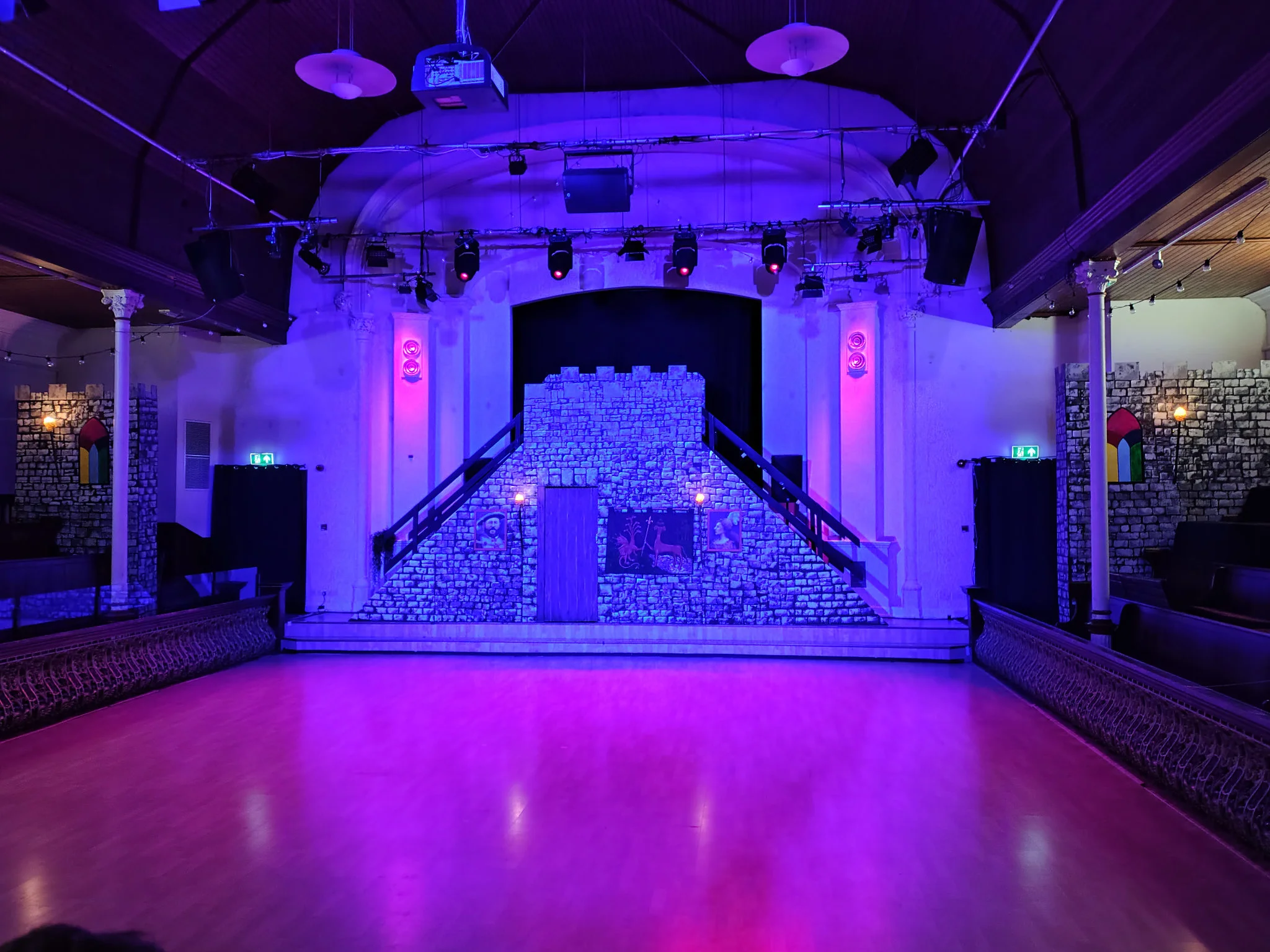 Carpe Jugulum Stage at The Gate Cardiff - preshow