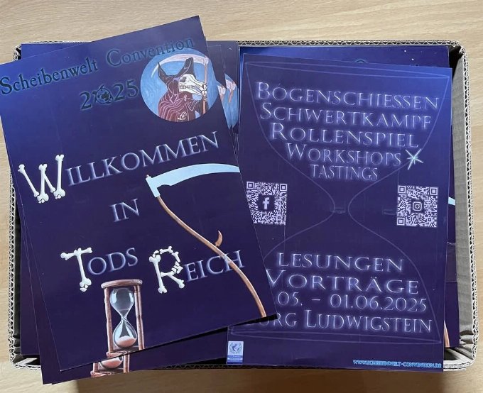 German Discworld Convention Leaflets