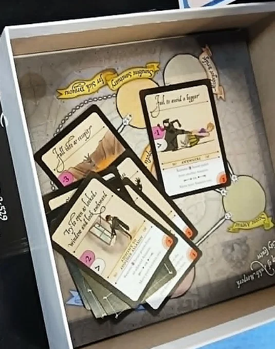 Cards from the Kill Sam Vimes game