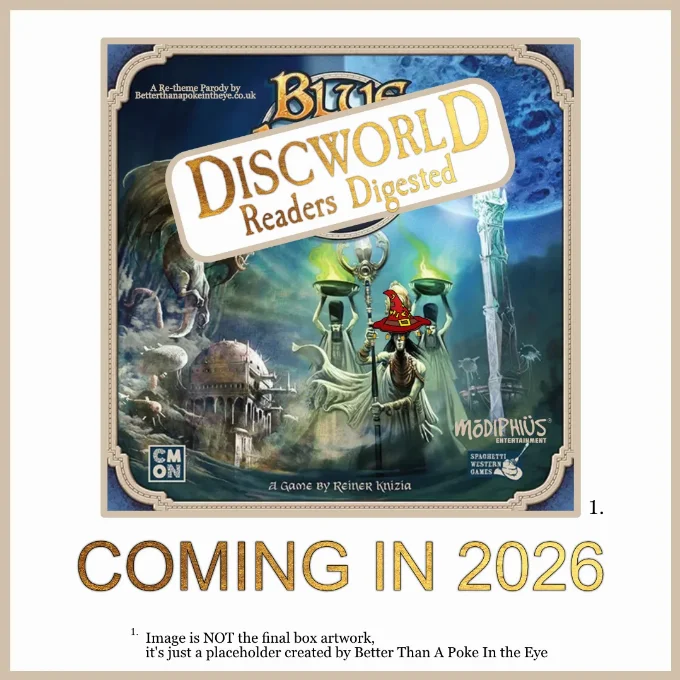 Parody cover for Discworld Readers Digested Board Game